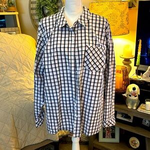 Croft & Borrow long sleeve button down shirt. 3X